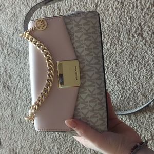 Pink Michael Kors purse